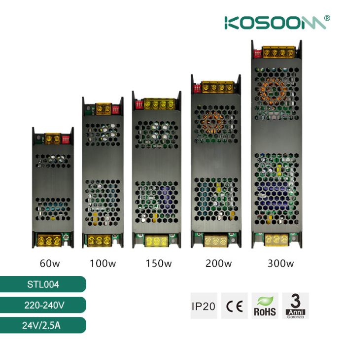 Alimentation puissante et fiable de 60W - STL004-SA01-Kosoom-Alimentation LED