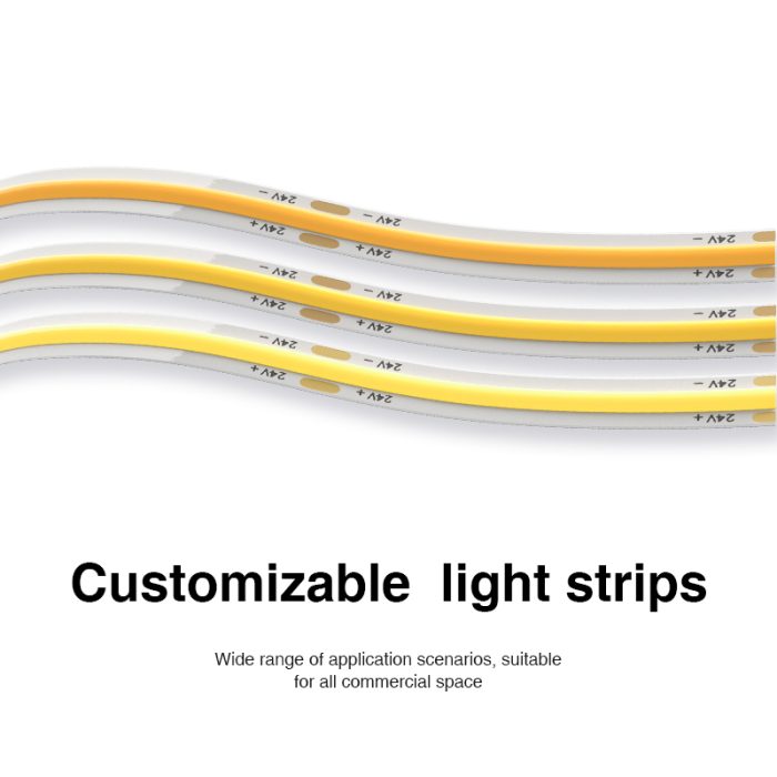 Brilliant Illumination Solution - LED COB Strip IP20, 480LEDs/m, 11W/m, 3000K - STL002 - S0204 Kosoom-Ruban LED