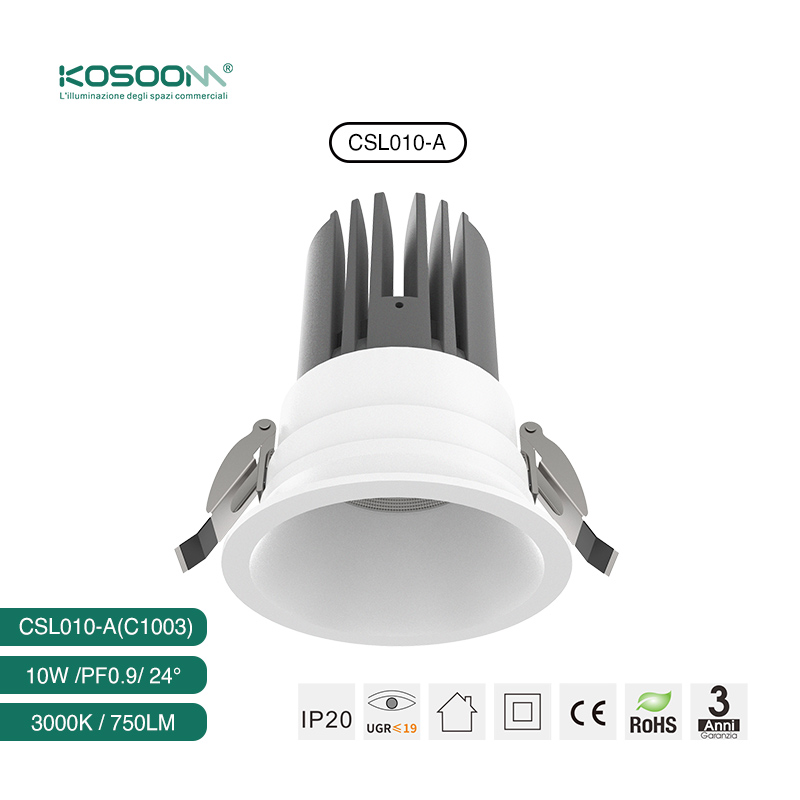 Spot 7W CSL010-A C1001 3000K Kosoom-Downlights