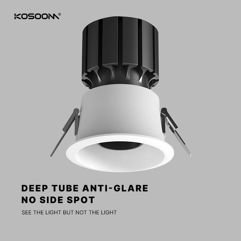 Lampe à lentille LED 10W haute performance - Bridgelux C6 - SLF05510R - Kosoom-Downlights-Custom Products