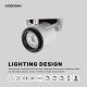 Lentille LED haute intensité 20W 1850 LM 18°/24°/36° - NMP-1200 - Kosoom-Downlights