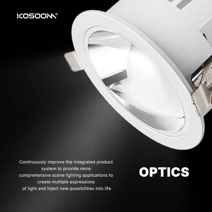 Spot LED à haut rendement lumineux &amp ; Indice de rendu des couleurs CRI90 Blanc froid SLE09520 SLE kosoom-Downlights-Custom Products