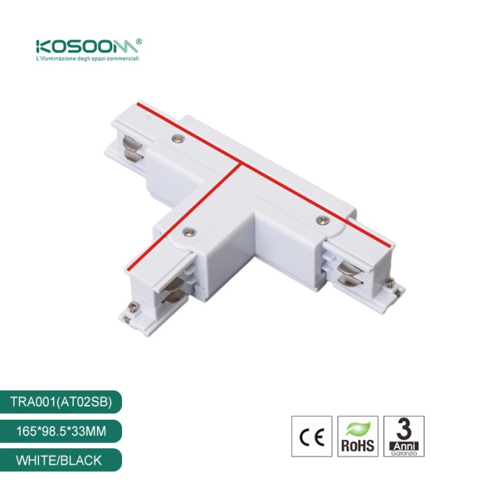 Épissure carrée à trois voies à quatre fils Droite 2 TRA001-AT02DB Kosoom-Accessoires