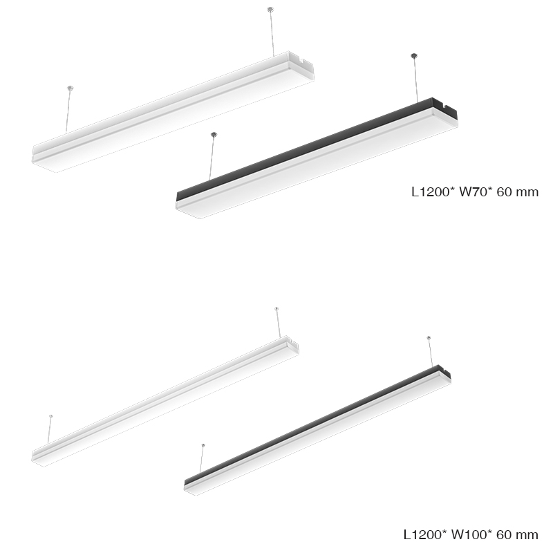 Haute Qualité Luminaire Linéaire De Plafond MLL003-A L0302B Haute luminosité Multifonctionnel Blanc 40W 4000k 4013LM KOSOOM-Luminaire linéaire 40W