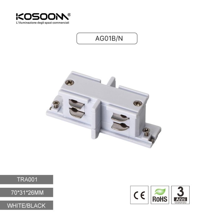 Épissure linéaire miniature carrée à quatre fils TRA001-AG01B Kosoom-Accessoires