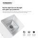 Usine D1108 Blanc LED Downlight Surface Mounted 40W 4000K 3860lm CDL002-S Kosoom-Downlights