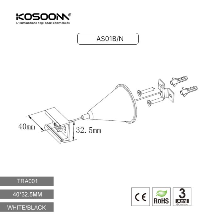 Élingue carrée à quatre lignes Gobelet en plastique Blanc TRA001-AS01B Kosoom-Accessoires