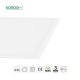 Dalle LED Plafond Carré Surface 3000K PLB001-PB0104 KOSOOM-Panneau LED plat
