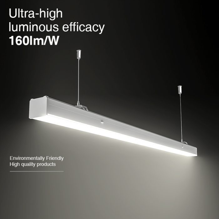 L0107N - Haute Puissance 50W Noir LED 4000K Lumière Froid 7800LM Grand Angle MLL002-A KOSOOM-Luminaire linéaire 50W--07
