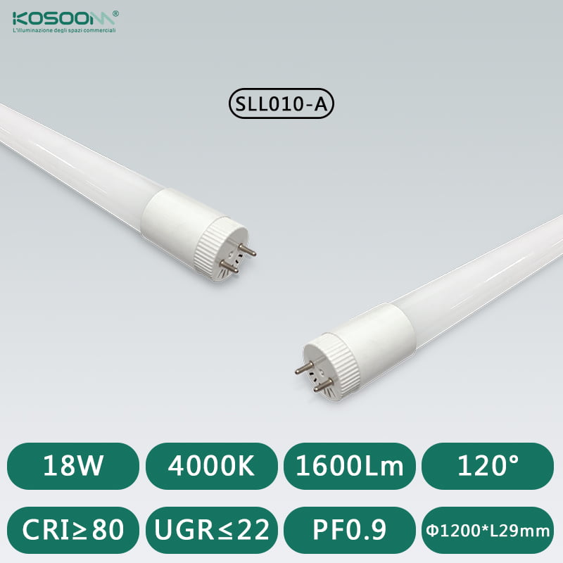 Lumineux et efficace - 22W T8 LED Tube 4000K -L1504-SLL010-A-KOSOOM-T8 LED Tube