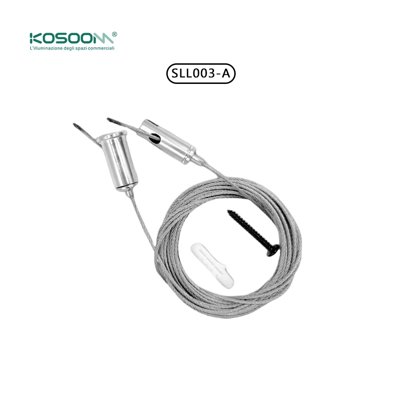 Fil de suspension 5 mètres pour suspension linéaire LED SLL003-A-LA0201 KOSOOM-Accessoires