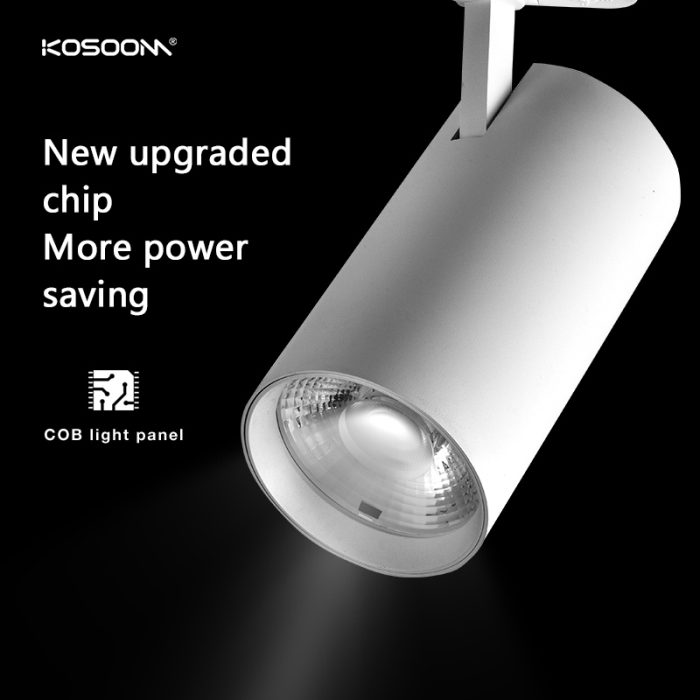Eclairage de piste LED blanc Angle ajustable TLJ-TLJ09440 Kosoom-Spots sur rail-Custom Products