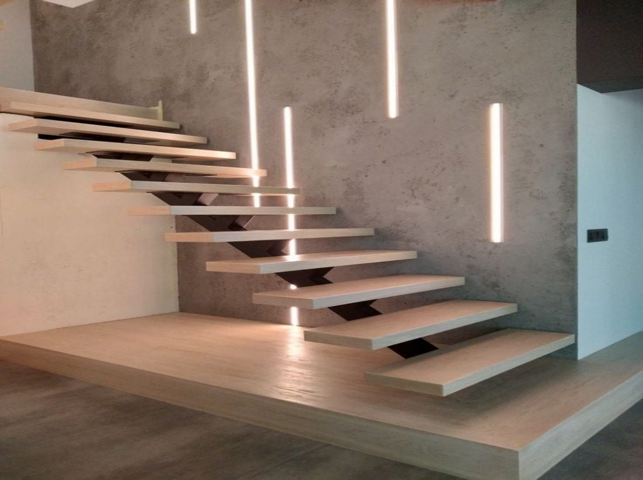 Comment installer des bandes lumineuses LED encastrées-À propos de l'éclairage--Stairs ideas decor 副本