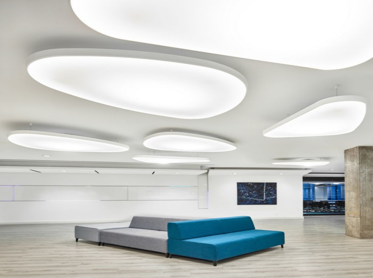 Panneaux de plafonniers LED : une solution d'éclairage durable-Guide--Wildeboer Dellelce Offices by SGH Design Partners 副本