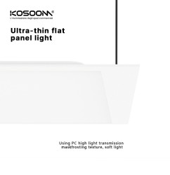 GD lampe plate lumière latérale 4000K PLE001-PE0108 KOSOOM-Panneaux LED